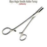 MAYO HEGAR NEEDLE HOLDER FORCEPS 14-cm DENTAL SURGICAL SUTURING INSTRUMENT CE - Image 3