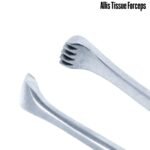 Dental Surgical Allis Tissue Forceps Teeth Stainless Steel Vet Clamps 10 Inches - Image 2