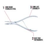 Surgical Virtus Splinter Remover Forceps Medical Veterinary Instruments CE - Image 5